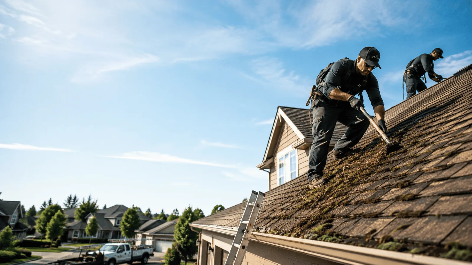 Roof Moss Removal in Somerville, OH near me